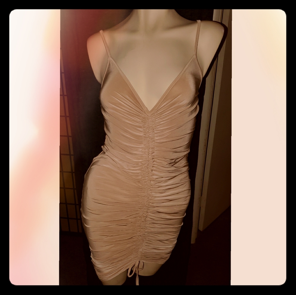 Nude dress